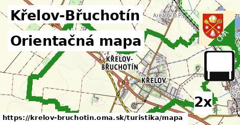 Orientačná mapa, Křelov-Břuchotín