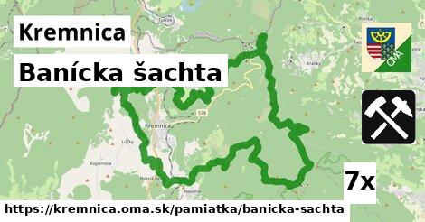 banícka šachta v Kremnica