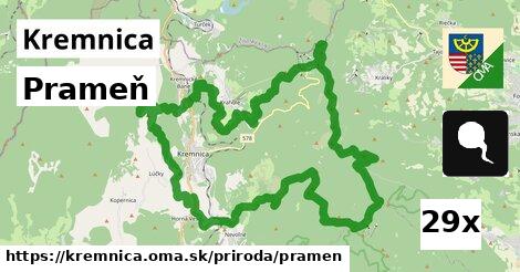 prameň v Kremnica