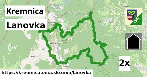 lanovka v Kremnica