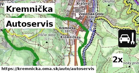 autoservis v Kremnička