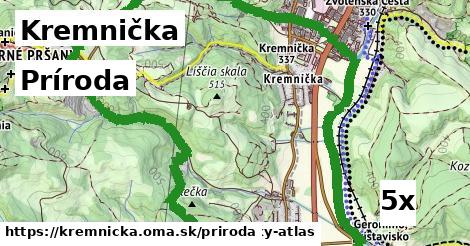 príroda v Kremnička