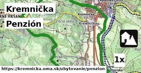 penzión v Kremnička