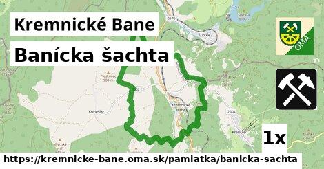 banícka šachta v Kremnické Bane