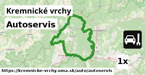 Autoservis, Kremnické vrchy