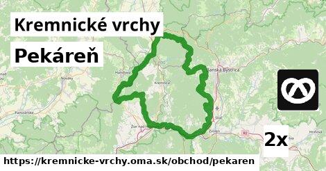 Pekáreň, Kremnické vrchy