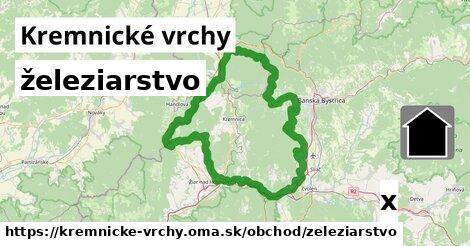 železiarstvo, Kremnické vrchy