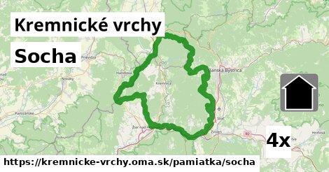 Socha, Kremnické vrchy