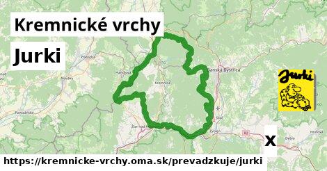 Jurki, Kremnické vrchy