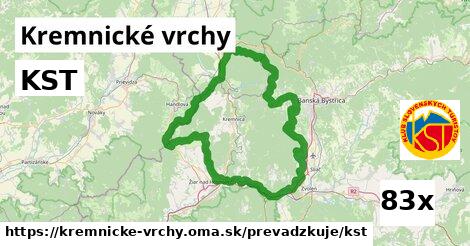 KST, Kremnické vrchy