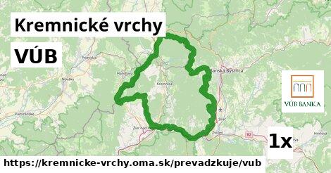 VÚB, Kremnické vrchy