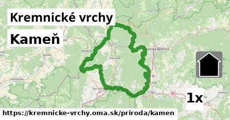 Kameň, Kremnické vrchy