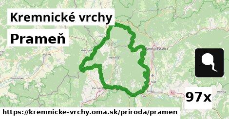 Prameň, Kremnické vrchy