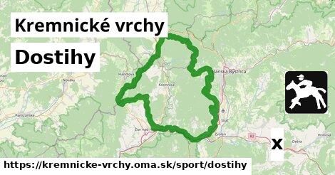 Dostihy, Kremnické vrchy