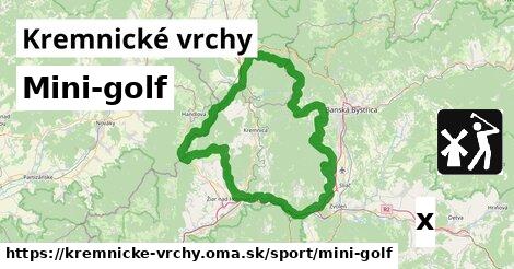 Mini-golf, Kremnické vrchy