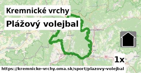 Plážový volejbal, Kremnické vrchy