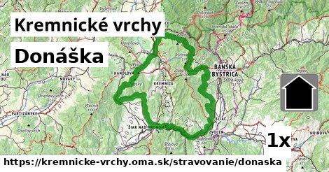 Donáška, Kremnické vrchy