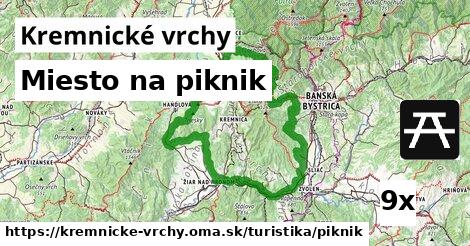 Miesto na piknik, Kremnické vrchy