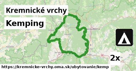 Kemping, Kremnické vrchy