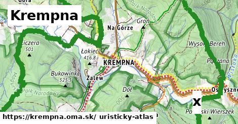 parkovisko v Krempna