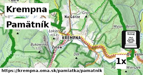 Pamätník, Krempna