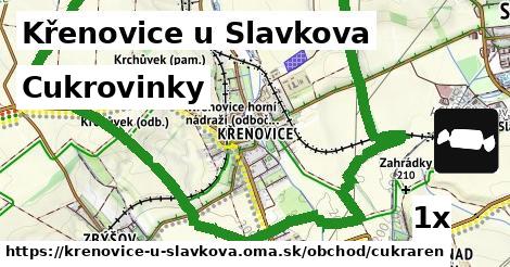 cukrovinky v Křenovice u Slavkova