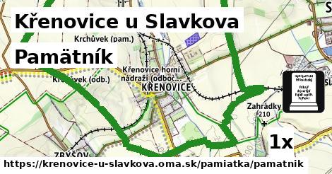 Pamätník, Křenovice u Slavkova