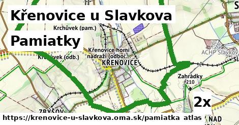 pamiatky v Křenovice u Slavkova