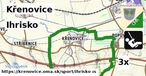 ihrisko v Křenovice