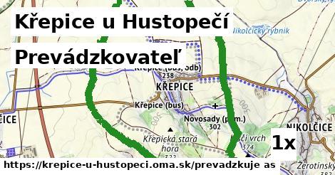 prevádzkovateľ v Křepice u Hustopečí