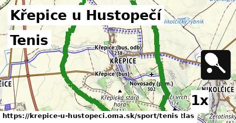 tenis v Křepice u Hustopečí