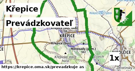 prevádzkovateľ v Křepice