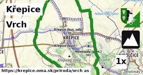 vrch v Křepice