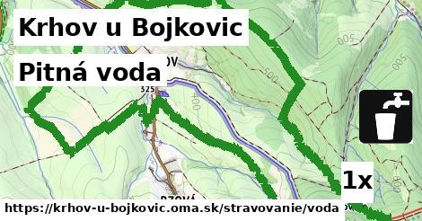 pitná voda v Krhov u Bojkovic