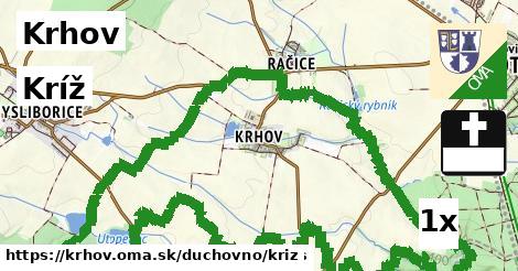 Kríž, Krhov