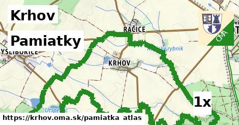 pamiatky v Krhov