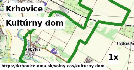 Kultúrny dom, Krhovice