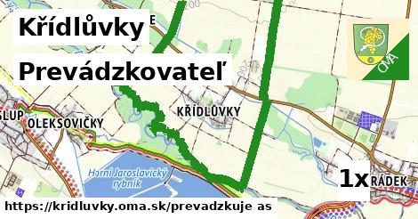 prevádzkovateľ v Křídlůvky