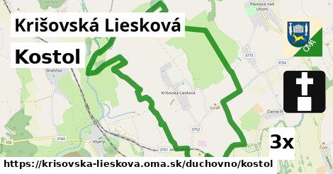 Kostol, Krišovská Liesková