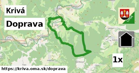 doprava v Krivá