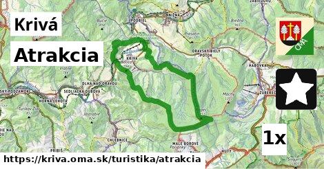 Atrakcia, Krivá