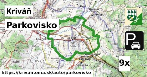 Parkovisko, Kriváň