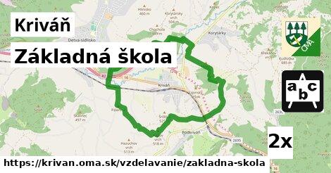 Základná škola, Kriváň