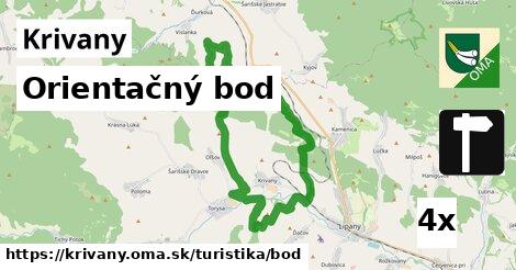 Orientačný bod, Krivany