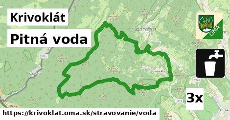 Pitná voda, Krivoklát