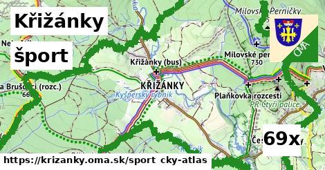 šport v Křižánky