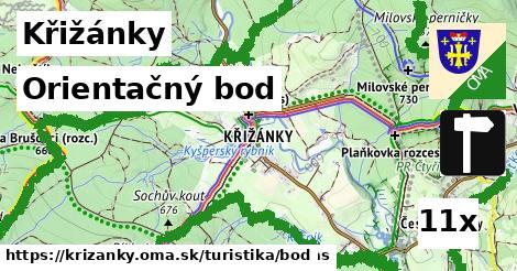 Orientačný bod, Křižánky