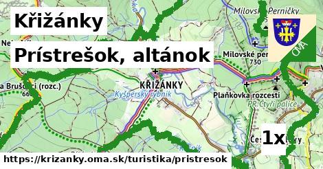 Prístrešok, altánok, Křižánky