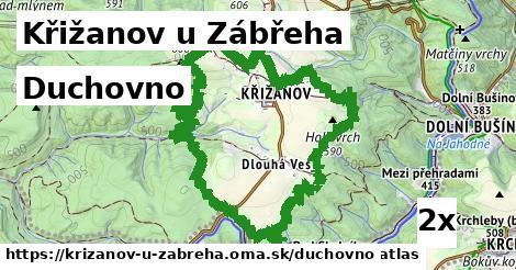 duchovno v Křižanov u Zábřeha