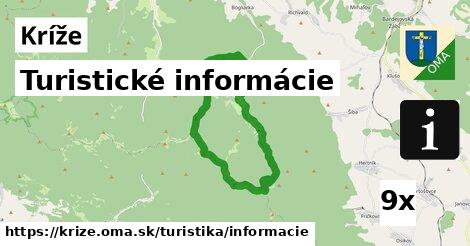 Turistické informácie, Kríže